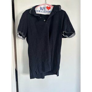 Salvatore Small Ferragamo Knit Polo Shirt